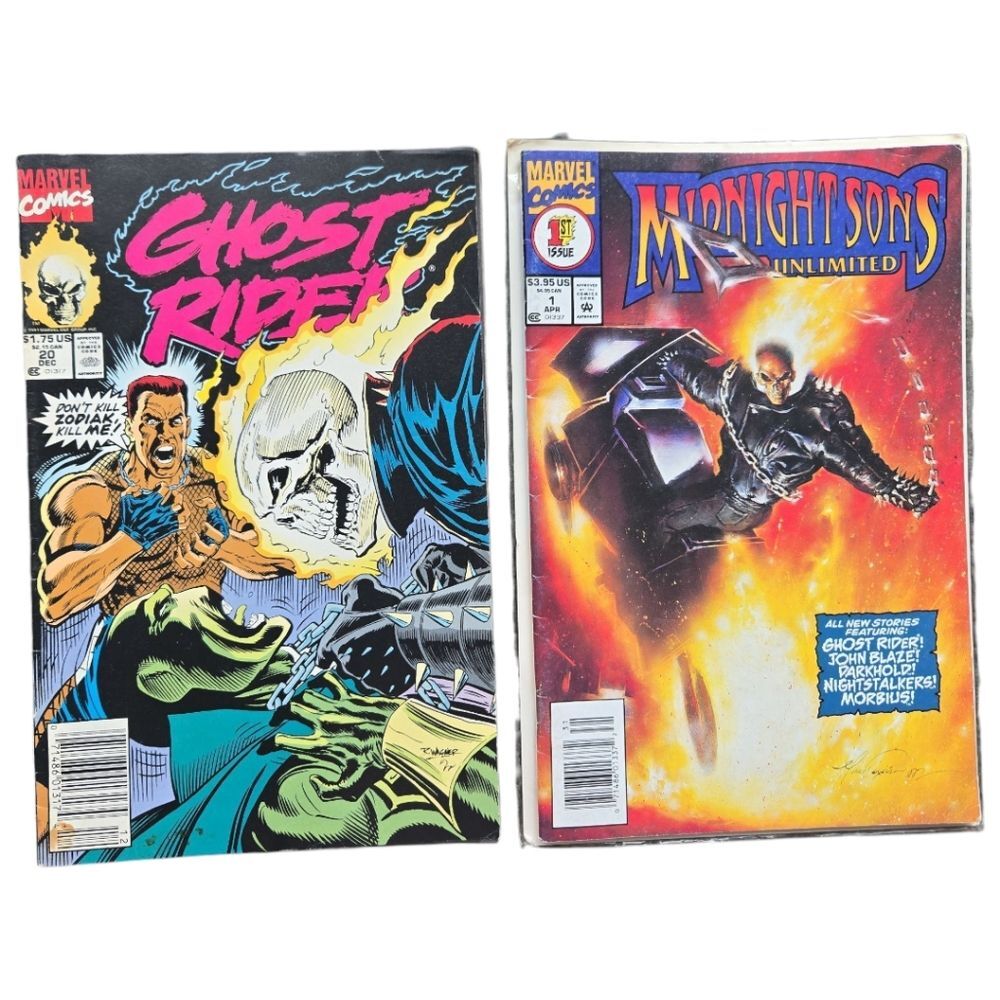 Ghost Rider Comic Books x2